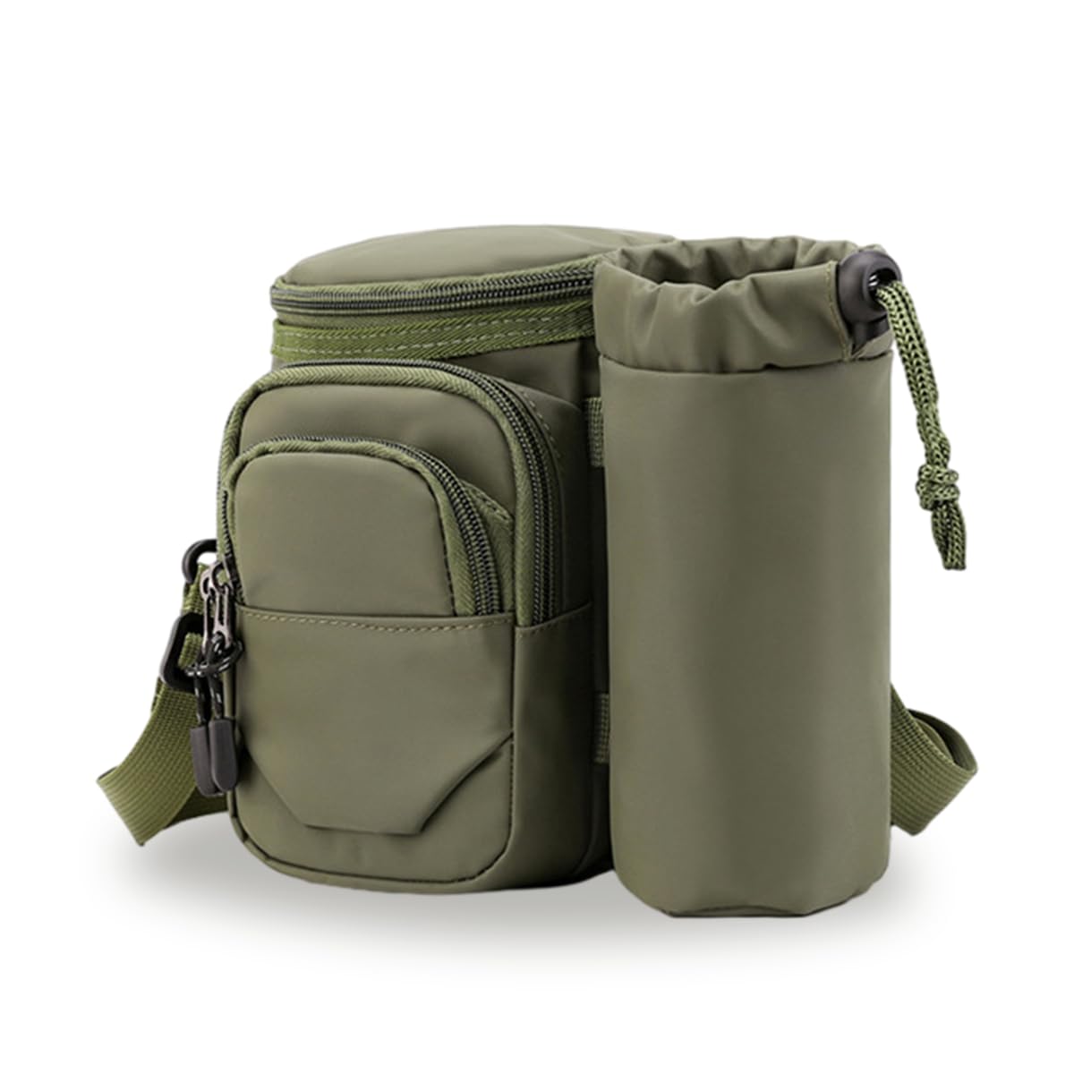 GUSTAVE Sling Bag for Men to Carry Water Bottle Unisex Cross Body Bag Messenger Bag Multi Pocket Shoulder Bag Oxford Cloth to keep Mobiles, Keys and Wallets for Hiking, Travel GUSTAVE Sling Bag for Men to Carry Water Bottle Unisex Cross Body Bag Messenger Bag Multi Pocket Shoulder Bag Oxford Cloth to keep Mobiles, Keys and Wallets for Hiking, Travel